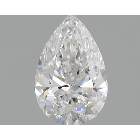 Diament szlif gruszkowy, 0.72ct, VVS2, D, GIA 6462621552