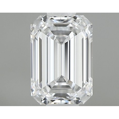 Diament szlif szmaragdowy, 0.5ct, VVS1, D, GIA 2536391565