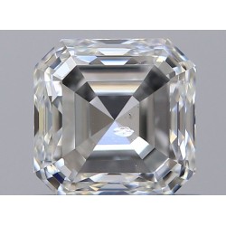 Diament asscher, 0.7ct, SI2, H, GIA 1533318306