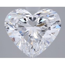 Diament laboratoryjny serce, 2ct, VVS2, D, IGI LG733509552