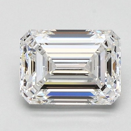 Diament szlif szmaragdowy, 1.7ct, VVS2, E, GIA 6502276245
