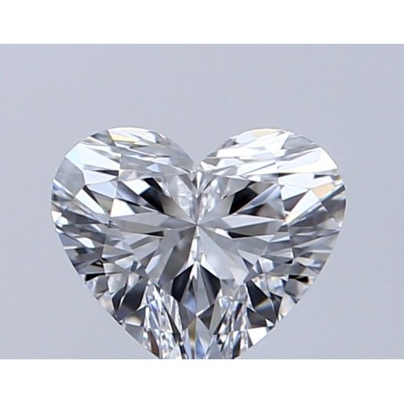 Diament serce, 0.5ct, VVS2, D, GIA 6535433451