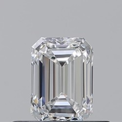 Diament szlif szmaragdowy, 0.5ct, VVS2, E, GIA 1545272890