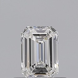 Diament szlif szmaragdowy, 0.51ct, VS1, E, GIA 1545272642