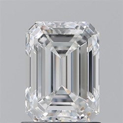 Diament szlif szmaragdowy, 1.51ct, VS1, E, GIA 2547177024