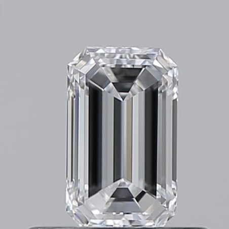 Diament szlif szmaragdowy, 0.5ct, VVS2, D, GIA 6542273148