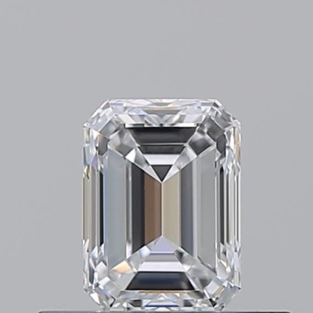 Diament szlif szmaragdowy, 0.5ct, VVS2, D, GIA 5546272906