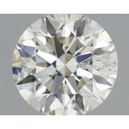 Diament szlif okrągły, 0.5ct, SI2, I, IGI 710595535