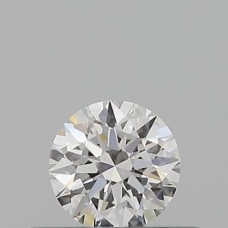 Diament szlif okrągły, 0.33ct, VVS1, D, GIA 2524346595