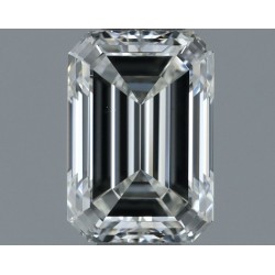 Diament szlif szmaragdowy, 0.7ct, VVS2, H, IGI 761530738