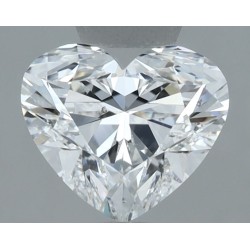 Diament serce, 0.9ct, SI1, E, GIA 6531356520