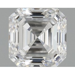 Diament laboratoryjny asscher, 1.08ct, VVS1, E, IGI LG763610313