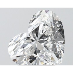 Diament laboratoryjny serce, 2ct, VVS2, D, IGI LG750569593
