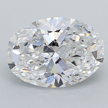 Diament laboratoryjny szlif owalny, 2.55ct, VVS2, E, IGI LG761548282