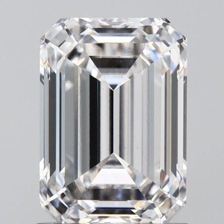 Diament laboratoryjny szlif szmaragdowy, 1.57ct, VVS2, E, IGI LG626486203