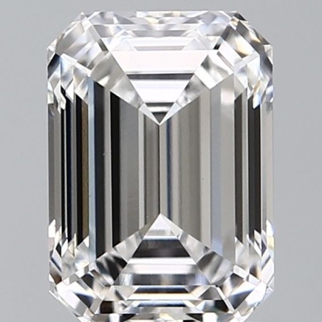 Diament laboratoryjny szlif szmaragdowy, 1.58ct, VVS2, E, IGI LG626495528