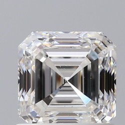 Diament asscher, 1ct, VS2, F, GIA 6505909506