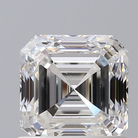 Diament asscher, 1ct, VS2, F, GIA 6505909506