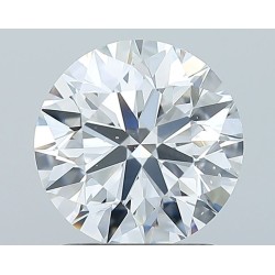 Diament szlif okrągły, 1.7ct, VS2, D, GIA 7542298140