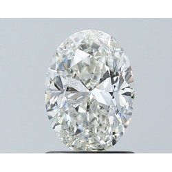 Diament szlif owalny, 1ct, SI2, H, HRD 250000293280
