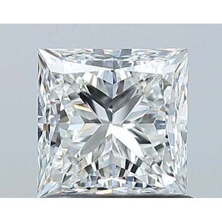 Diament szlif princess, 1ct, VVS2, H, GIA 6237775780