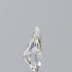Diament szlif gruszkowy, 0.7ct, VS2, E, IGI 678553097