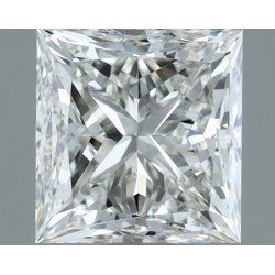 Diament szlif princess, 1ct, VVS2, H, IGI 728551066