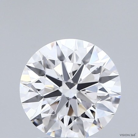 Diament laboratoryjny szlif okrągły, 2.02ct, VVS2, E, IGI LG760545810