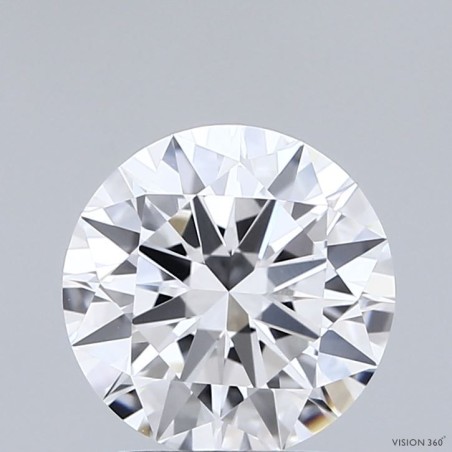 Diament laboratoryjny szlif okrągły, 2ct, VVS2, D, IGI LG764625897