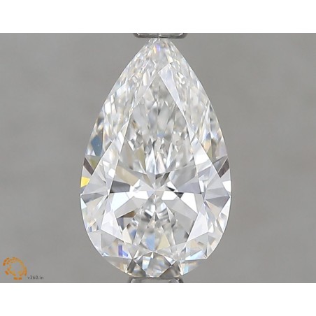 Diament laboratoryjny szlif gruszkowy, 1.01ct, VVS2, E, IGI LG764670440