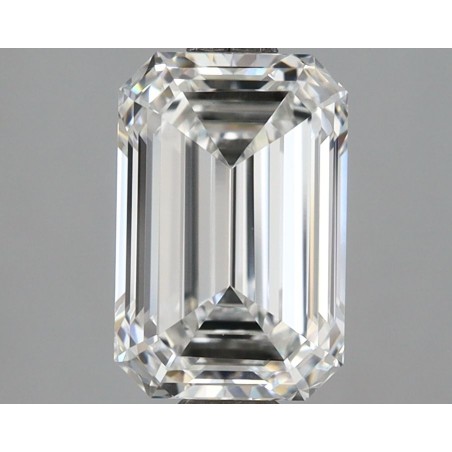 Diament laboratoryjny szlif szmaragdowy, 2.5ct, VVS2, E, IGI LG760588671