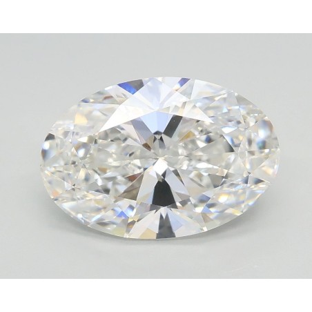 Diament laboratoryjny szlif owalny, 2.9ct, VVS2, E, IGI LG764602738