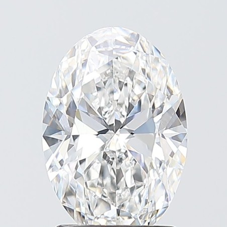 Diament laboratoryjny szlif owalny, 2ct, VVS2, E, IGI LG763612878