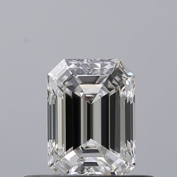 Diament szlif szmaragdowy, 0.4ct, VVS1, E, GIA 1549211363