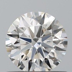 Diament szlif okrągły, 0.6ct, VS2, H, GIA 2526794283