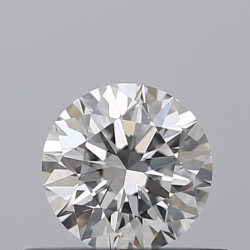 Diament szlif okrągły, 0.33ct, VVS2, E, GIA 2537057103