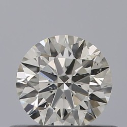 Diament szlif okrągły, 0.43ct, VS2, I, HRD 250000235015