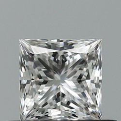 Diament szlif princess, 0.54ct, VS1, E, GIA 1543103025