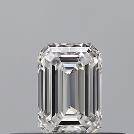 Diament szlif szmaragdowy, 0.3ct, VVS1, D, GIA 6542224463