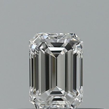 Diament szlif szmaragdowy, 0.3ct, VVS1, D, GIA 6542225450