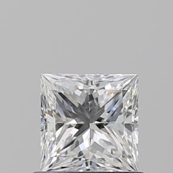 Diament szlif princess, 0.74ct, SI1, E, GIA 7542398015