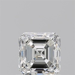 Diament asscher, 0.9ct, VVS1, H, GIA 6541396150