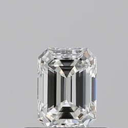 Diament szlif szmaragdowy, 0.5ct, VS2, G, GIA 1236700414