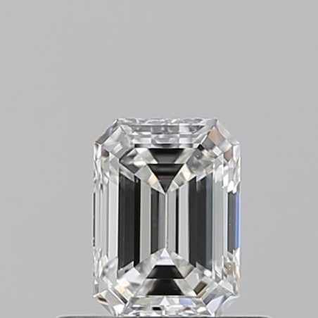 Diament szlif szmaragdowy, 0.5ct, VS2, G, GIA 1236700414