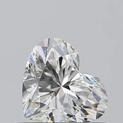 Diament serce, 0.53ct, VS2, I, GIA 2547398397