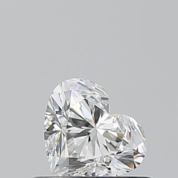 Diament serce, 0.52ct, VVS2, H, GIA 6541397425