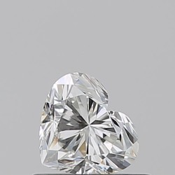 Diament serce, 0.51ct, VVS2, H, GIA 6542407769