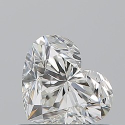 Diament serce, 0.7ct, VS2, I, GIA 1548408861