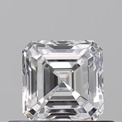 Diament asscher, 0.5ct, VVS2, D, GIA 5546427402