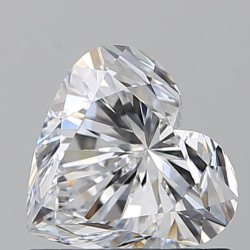 Diament serce, 0.9ct, VVS2, D, GIA 7548428574